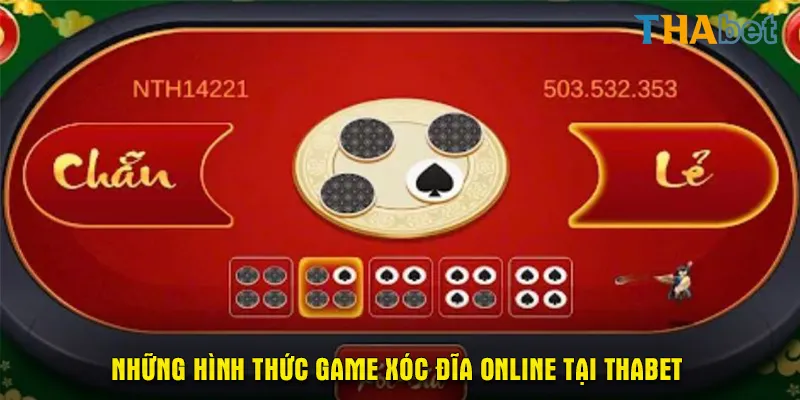 Những hình thức game xóc đĩa online tại Thabet