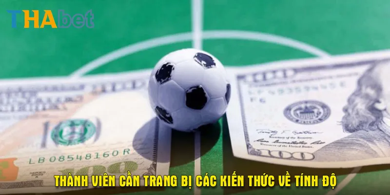 Thành viên cần trang bị các kiến thức về tính độ để thành công trong các lần cá cược